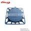 EN124 ductile cast iron square and round manhole cover, China manhole cover foundry