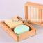 Custom logo and color solid wooden soap rack,wood bathroom soap rack