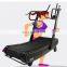Running Machine Speed Unlimited Low Noise Fitness Gym Use Equipment for HIIT Strong Body Curved Treadmill & Air Runner