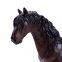 Chinese Factory Direct PVC Soft Vinyl Safe Animal Toys Customs Plastic Animal Figure Toys Friesian Horse