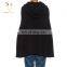 Women Fashion Hooded Wool knitted Poncho