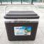 China Manufacturer New Creative Retro Style Rattan Weave Effect Cooling Storage Case Plastic Ice Cooler Box 15L 30L