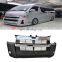 Car Accessories Front Bumper Facelift Conversion Body Kit for Toyota Hiace 2006 Upgrade 2016