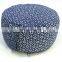 Zafu Meditation Cushion Made In Dyed Cotton Canvas Fabric Buckwheat Hull Filled Non Plated