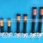 Self-compensating industrial shock absorber