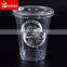 Одноразовая прозрачная пластиковая стаканка из ПЭТ для питья