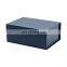 Custom luxury sturdy navy blue party festival present gift packaging cardboard gift boxes