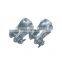 MT-1740 FTTH 50 kN clevis thimble cable clamp hot dip galvanized steel for Sling Fitting material Aluminum Alloy