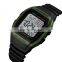 Fashion SKMEI 1278 men watch gift set gold plated watch double time watch