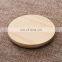 Pine wood sealed lid with silicone ,handmade wooden sealed lids round wooden cover