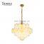 Good Price Indoor Decoration Lighting Home Cafe Villa Luxury Glass Ceiling Chandelier