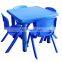 Professional Manufacturer Kindergarten Preschool Cheap Plastic Study Table Kids Furniture Table and Chiars Set