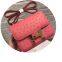 Ostrich Leather Women's Bag Leather Stewardess Bag Kangkang Fashion Tofu Small Square Bag 18 19 Shoulder Messenger Casual Women's Bag
