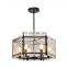 Nordic frosted glass bubbles candle shape designer home yard led hanging pendant lights lamp for bars