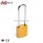 China Factory Square Safety Pad Lock Colored Aluminium Padlock