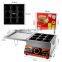 Commercial 9-hole egg hamburger gas type 9-hole egg hamburger pot stall red bean cake machine meat and egg hamburger machine