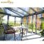 Sunshade System Aluminum Alloy Backyard Glass House Conservatory Black Shaped Roof Sun Room