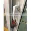 WEIKA plastic double sliding door white upvc slide doors With lock handle and invisible handle patio door