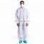 Disposable Coverall Gown Wholesale Non-woven Disposable Chemical  Coverall without Shoe Cover