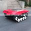 Orchard lawn mower tracked chassis undercarriage rubber track platform