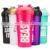 Premium 700ml 500ml BPA Free Black Workout Water Fitness Plastic Sports Protein Wholesale Custom Gym Shaker Bottle