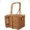 New Arrival Vintage Rattan Wine & Bread Picnic Basket High Quality Wicker Basket for Home Organizing Wholesale Supplier