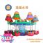 Zhongshan Tai Le amusement indoor and outdoor large machinery exemption products FRP carefree jellyfish amusement equipment children adults parent-child rotation flying chair rotation lifting