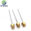 Shomea Customized Small diameter  304/316 Stainless Steel gas charge needle with luer Lock