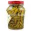 Fabrikmaschine zur Herstellung von Gemüsepickles wie Gurken, Karotten und Chili, sowie zur Verpackung in Gl?ser, Dosen und Tuben. G?nzliche Produktionslinie für Pickles