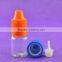 ISO8317 hot sale 5ml pet plastic dropper bottle eliquid wholesale for vape e-liquid packing