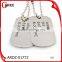 Allibaba com stainless steel jewelry silver jewelry couple pendant for 2016 new                        
                                                                                Supplier's Choice