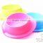 Pet Dog Food Bowl Plastic Candy Color Small Size