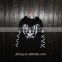 European and American hip-hop street skeleton skull male and female couple hedging round neck hooded sweater