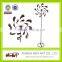 Colorful windwill garden stick garden stake metal decoration garden stakes wholesale