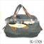 trendy wholesale cotton floral tote bags