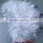 Wholesale Feather White Turkey Marabou Feather Fan Feather Hand Fans For Birthday Party