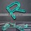 Laser cutting clear acrylic decorative 3d letter small mirror house alphabet letters for crafts custom