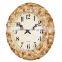 Eco-friendly Home Decor Natual Garden Rattan Vintage Wall Clock