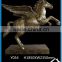 Bronze horse sculpture