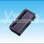 2.54mm pitch 10 pin two pieces black color CE socket connector