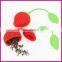 Food Grade Lemon Shaped silicone tea bag/tea infuser silicone