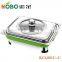 Manufactory restaurant metal spray colors buffet food warmer stove with conbination lid