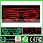 COSPLAY Christmas el wire led shutter glasses