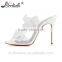 Wholesale high heel ladies sandals and slippers for wedding