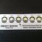 Cobalt free color change humidity indicator Card
