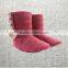 NEW LADIES FURRY LINED SLIPPERS WINTER COMFY ANKLE BOOTS