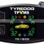 Tire vibration pressure monitor