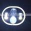 LED Headlight Projector Daymaker Lamp with halo ring For Harley Road Glide 2004-2013 Newest Harley parts