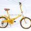 Lightweight Aluminum Frame Foldable Bicycle with Quick-Release Folding and Integrated Safety Mechanism KB-F1643
