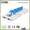 high capacity dual usb battery power bank charger